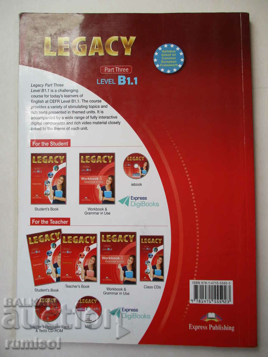 Legacy B1.1, part 3 - Workbook and Grammar in Use - 5 Legacy B1.1, part 3 - Workbook and Grammar in Use - 5