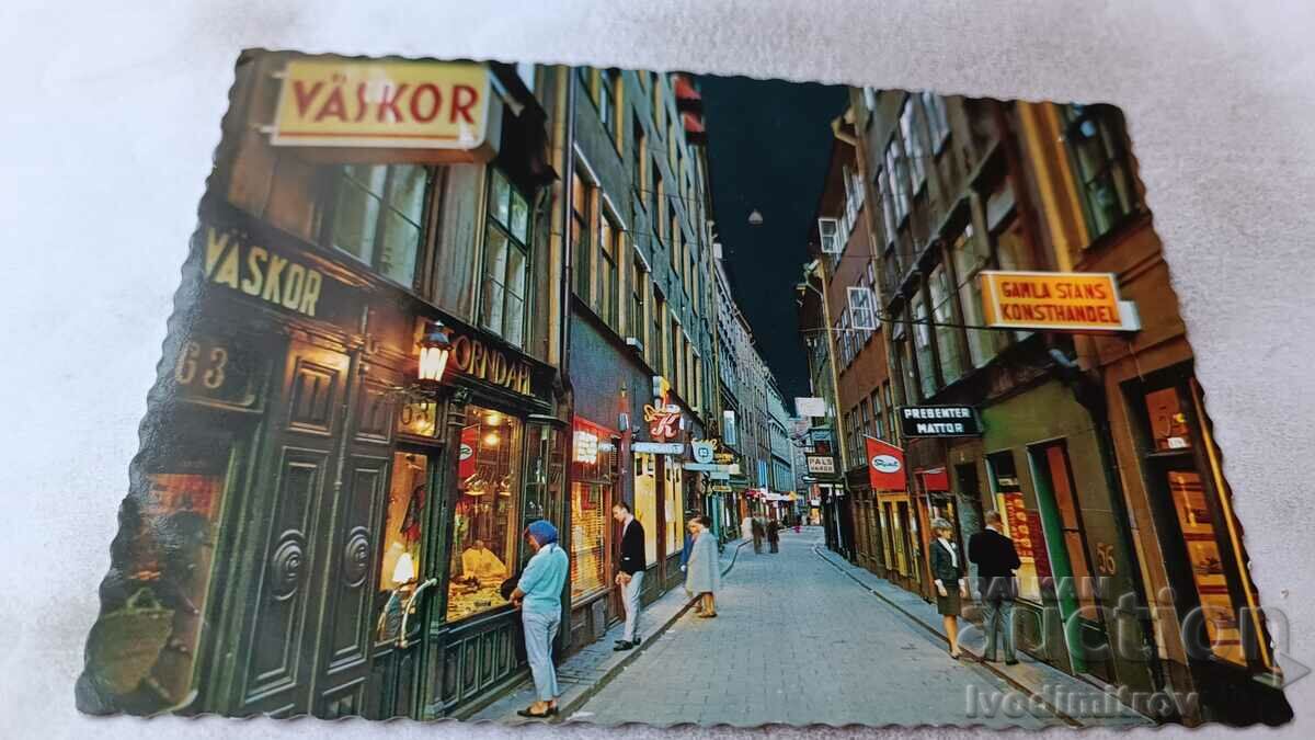 Carte poștală Stockholm Orașul Vechi