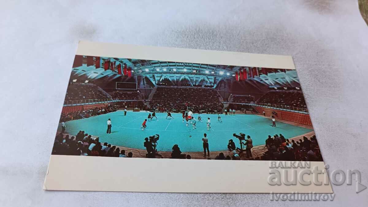 Пощенска картичка Зал Дружба стадиона имени Ленина 1980