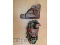 Holster for "Walter" PP from WWII with belt and sling.