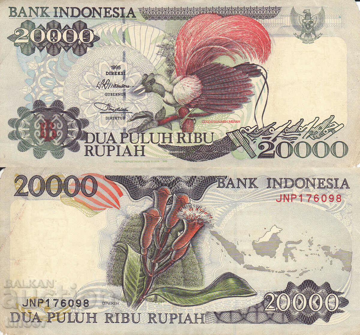 tino37- INDONESIA - 20000 RUPIES - 1995