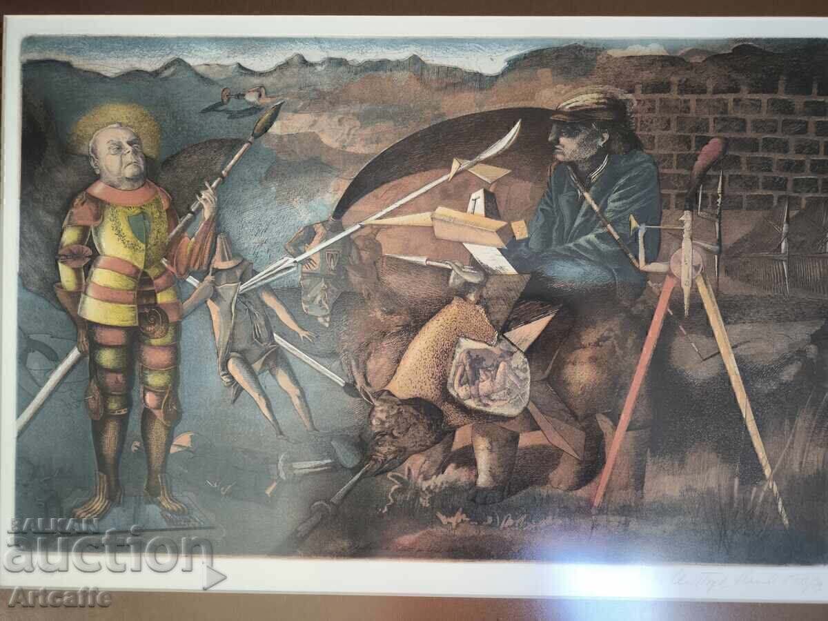 Delivery of Colored etching Delivery of Colored etching