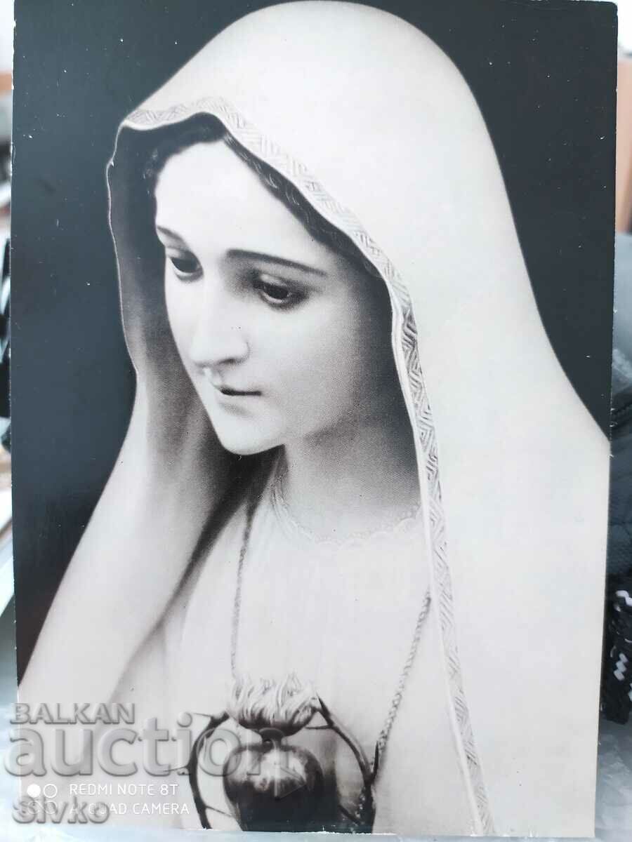 Virgin Mary card