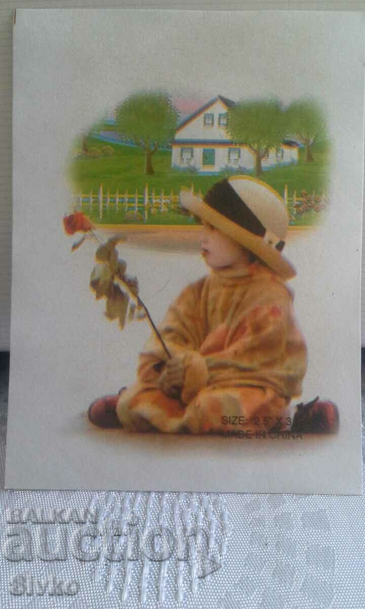 Card de copil mic