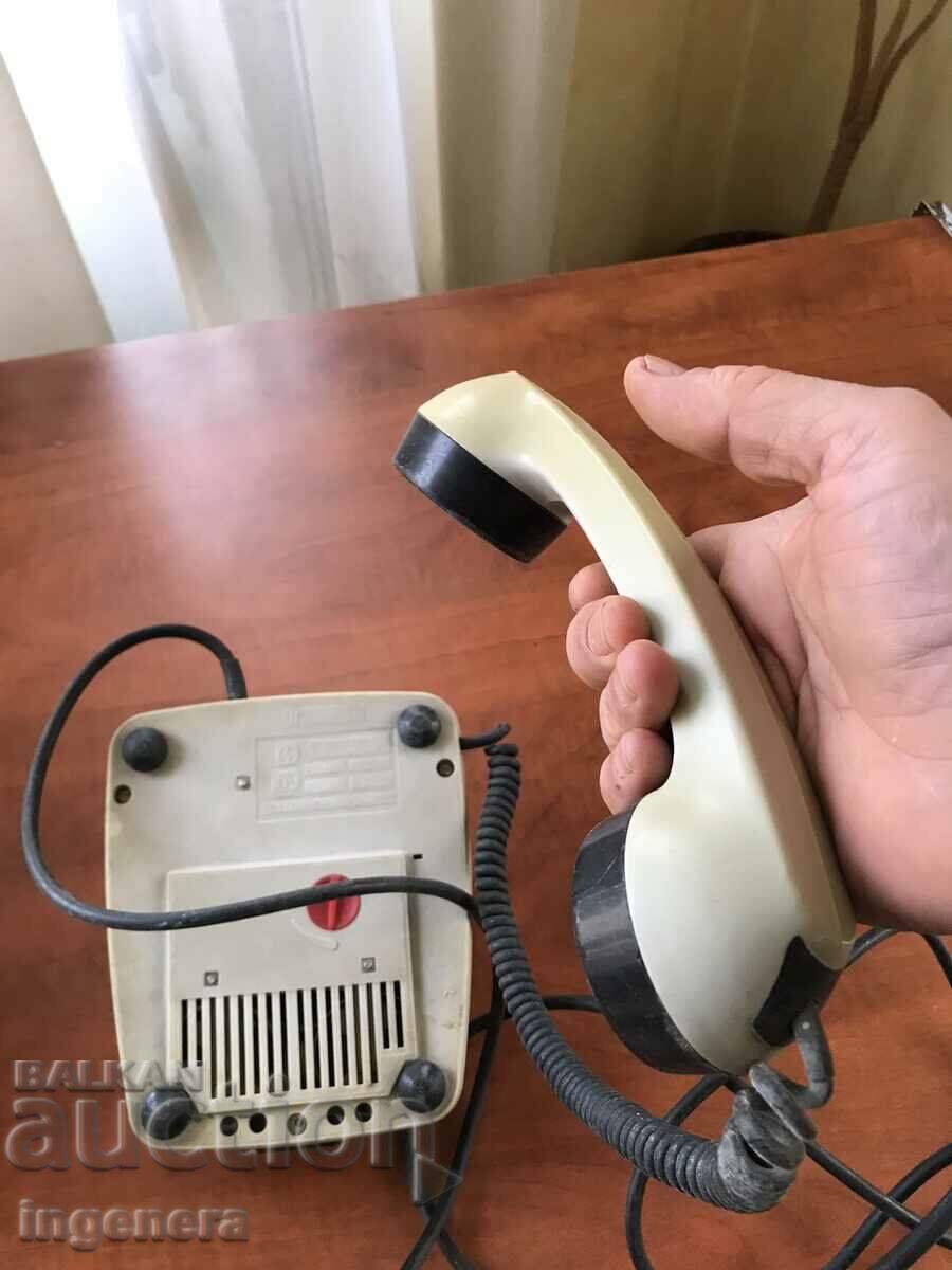 Delivery of TELEPHONE TELEPHONE MACHINE-TA 600-RETRO WITH SOCKET Delivery of TELEPHONE TELEPHONE MACHINE-TA 600-RETRO WITH SOCKET