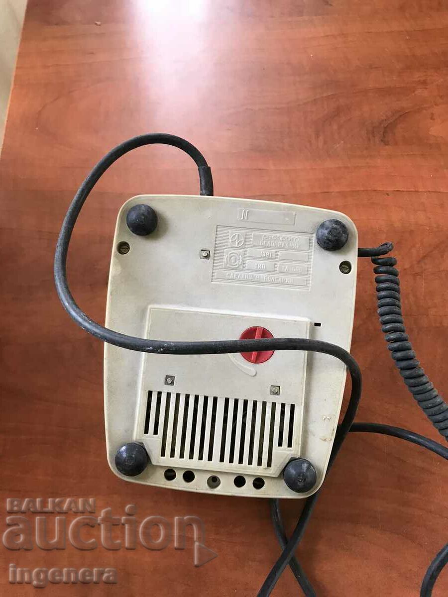 TELEPHONE TELEPHONE MACHINE-TA 600-RETRO WITH SOCKET - 6 TELEPHONE TELEPHONE MACHINE-TA 600-RETRO WITH SOCKET - 6