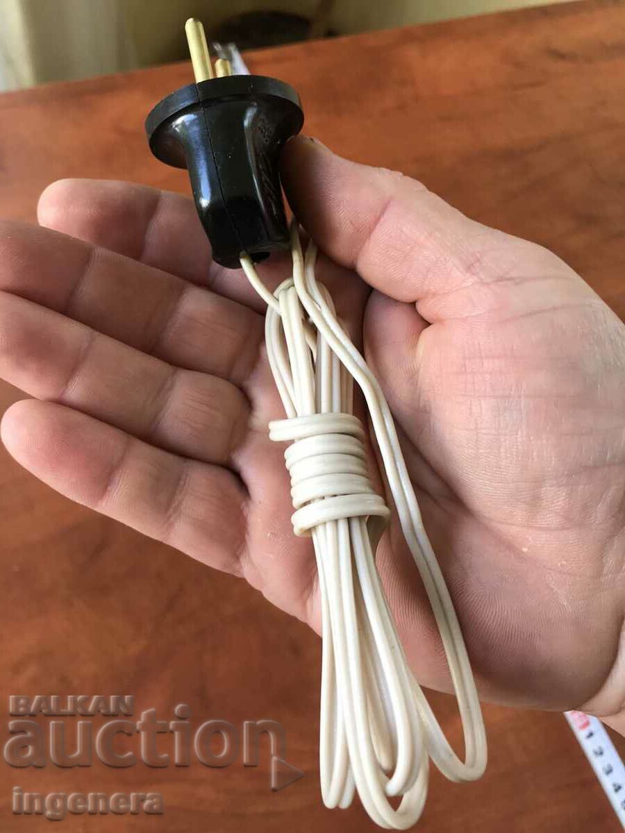 CABLE PLUG POWER SUPPLY RETRO FROM THE EARLY SOC with price 13.00 BGN | € 6.65 CABLE PLUG POWER SUPPLY RETRO FROM THE EARLY SOC with price 13.00 BGN | € 6.65