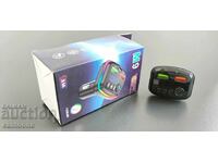 M9 CAR Bluetooth FM transmitter-3.1 A, voltmeter, 7LED, 2xUSB +