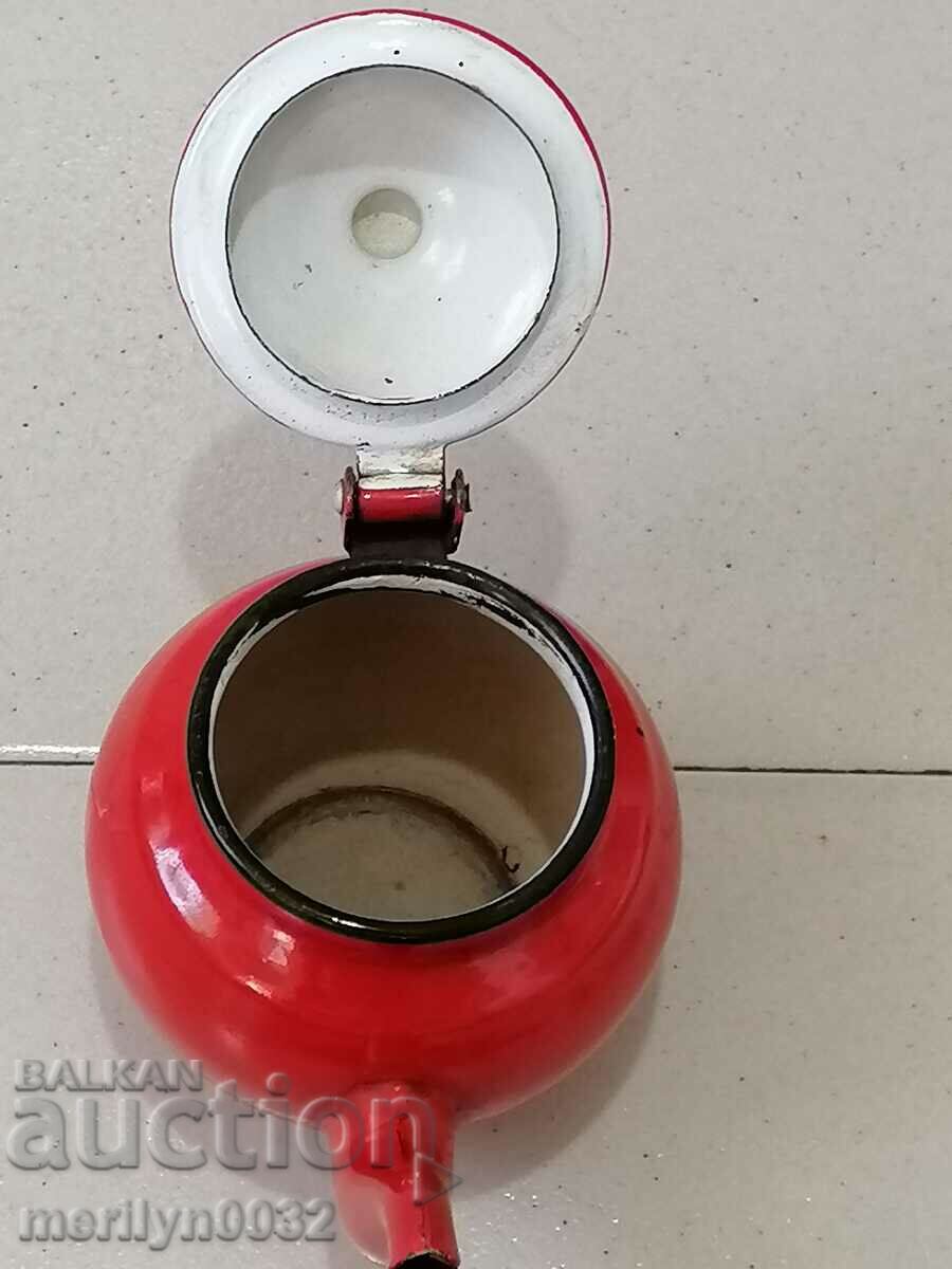 Enameled teapot from sotsa pot with enamel - 7 Enameled teapot from sotsa pot with enamel - 7