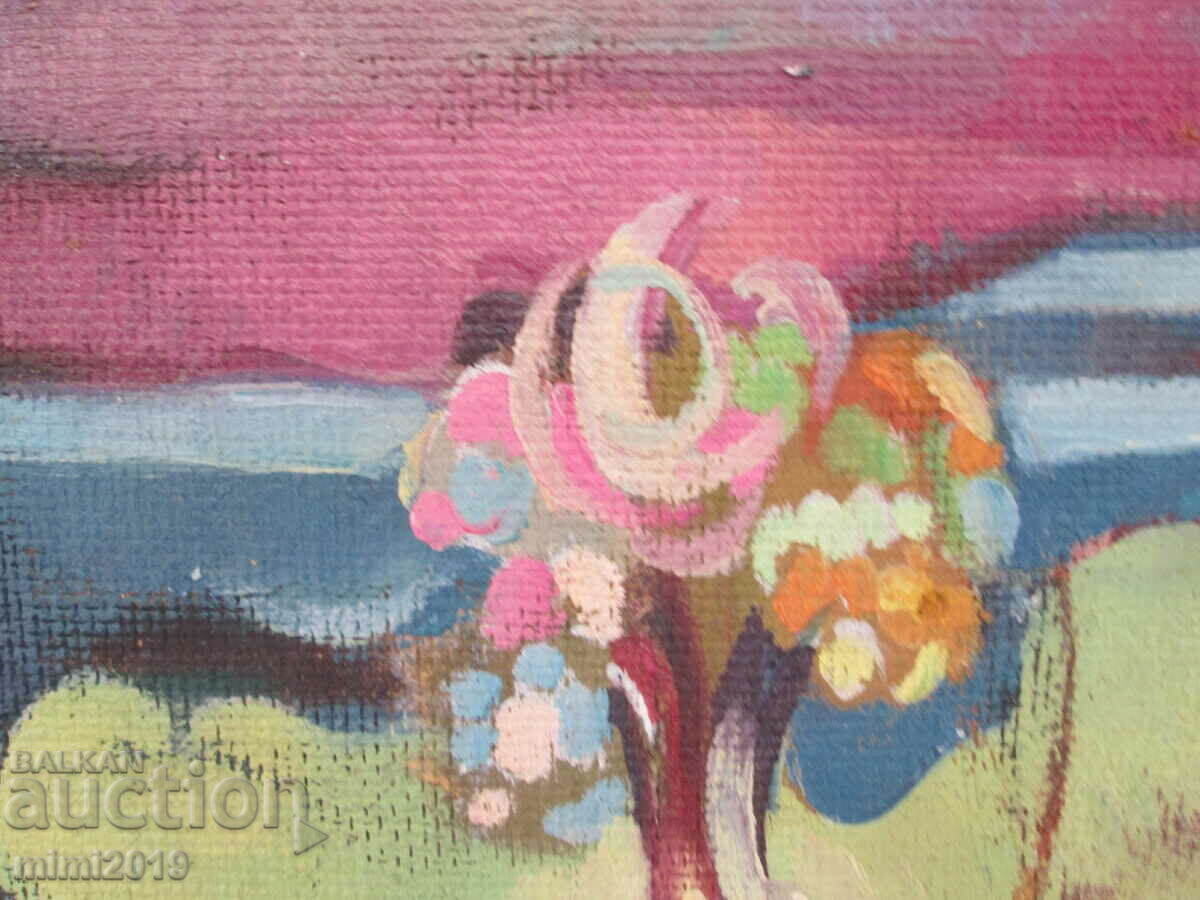 1974 Oil painting signed Todor Dryankov 84x63cm. - 5 1974 Oil painting signed Todor Dryankov 84x63cm. - 5