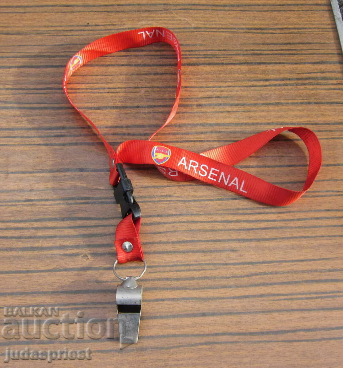 αθλητική σφυρίχτρα ΠΡΩΤΑΘΛΗΤΗΣ ποδοσφαιρικός σύλλογος οπλοστάσιο ΑΡΣΕΝΑΛ με τιμή 15.00 BGN | € 7.67 αθλητική σφυρίχτρα ΠΡΩΤΑΘΛΗΤΗΣ ποδοσφαιρικός σύλλογος οπλοστάσιο ΑΡΣΕΝΑΛ με τιμή 15.00 BGN | € 7.67