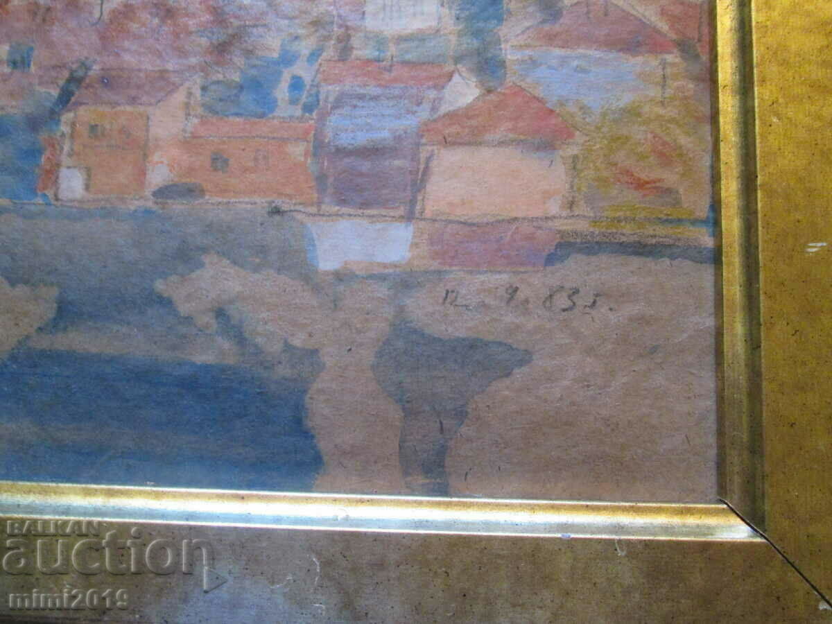 1983 Watercolor painting Todor Dryankov, signed, 50x40 cm. with price 600.00 BGN | € 306.78 1983 Watercolor painting Todor Dryankov, signed, 50x40 cm. with price 600.00 BGN | € 306.78