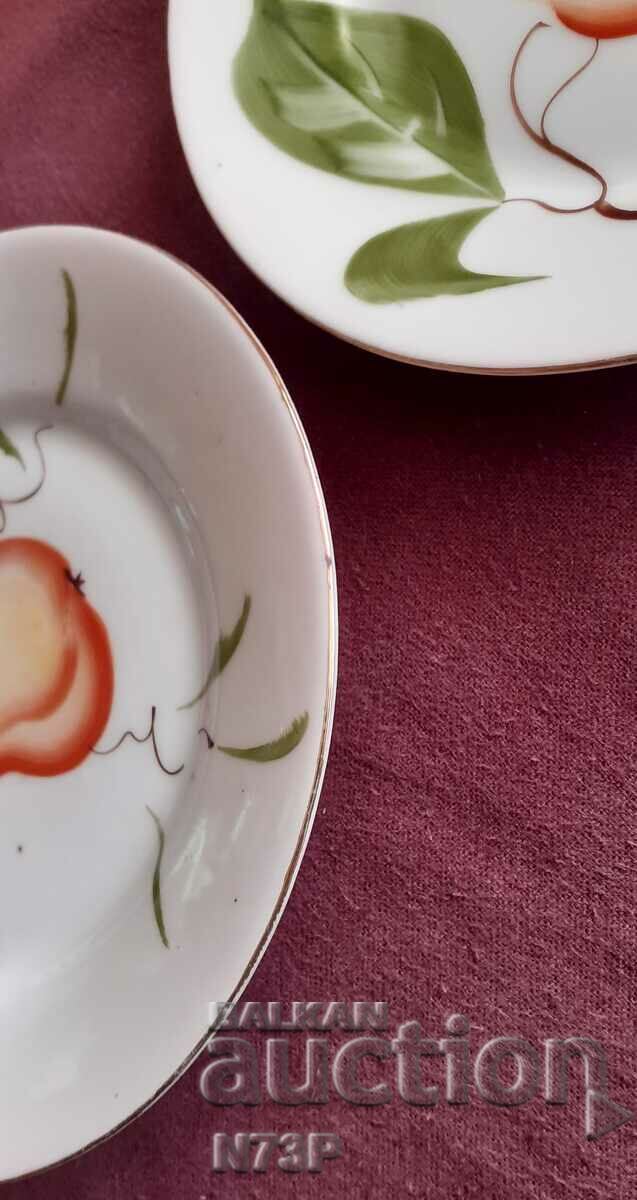 PLACURI VECHI DE PORCELAN. COLECTIE. PICTAT MANUAL. - 5