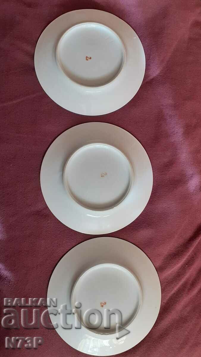 PLACURI VECHI DE PORCELAN. COLECTIE. PICTAT MANUAL. - 6