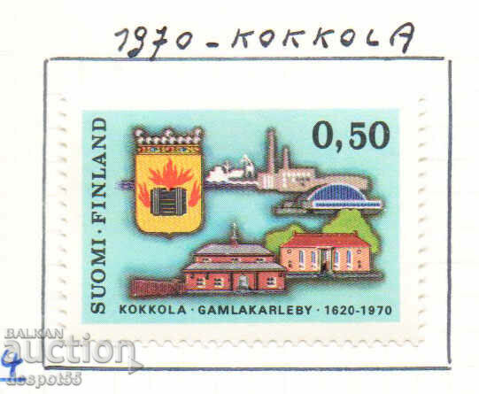 1970. Finland. The 350th anniversary of the city of Kokola.