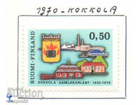 1970. Finland. The 350th anniversary of the city of Kokola.