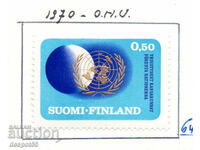 1970. Finland. 25th anniversary of the United Nations.
