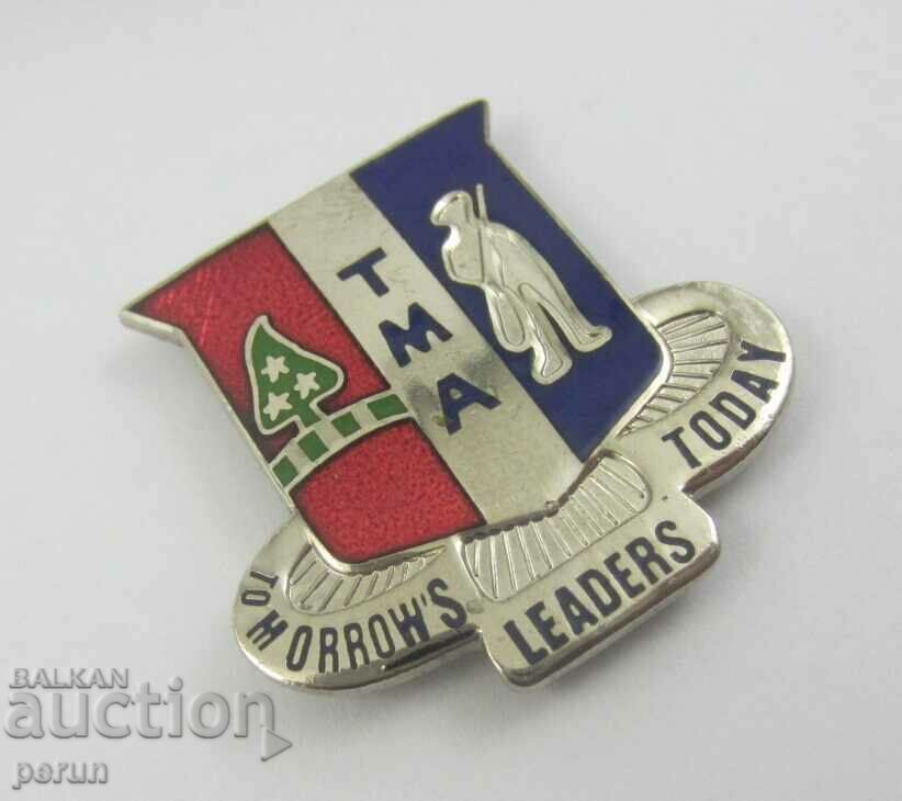 Παράδοση Υψηλής ποιότητας Enamel Sign-Leadership Program-ΗΠΑ