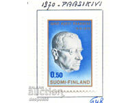 1970. Finland. Through. Juho Paasikivi - 100 years since birth.