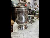 Silver plated cup #4660