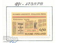 1971. Финландия. 200-годишнината на финландската преса.