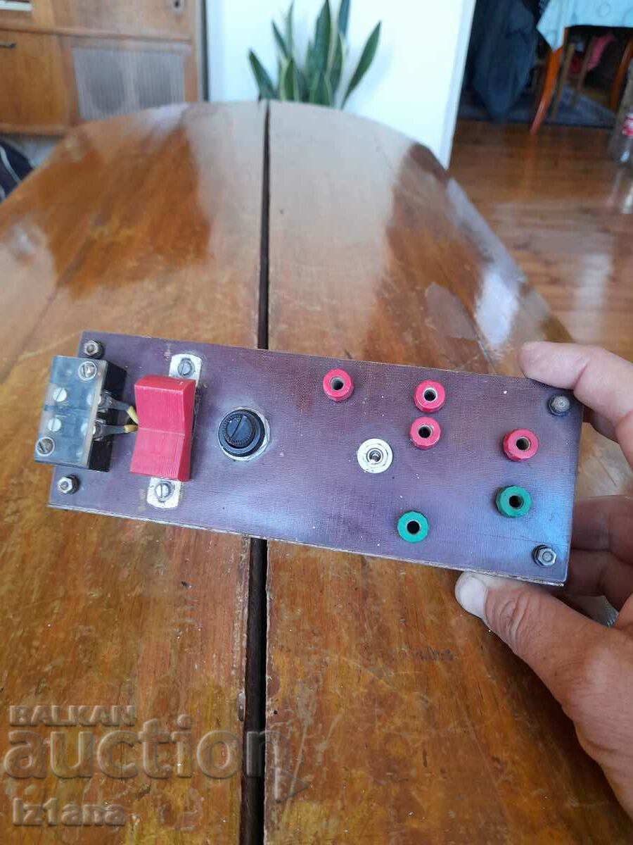 Delivery of Old electrical panel Delivery of Old electrical panel