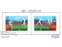 1971. Finlanda. Campionatele Europene de Atletism, Helsinki.