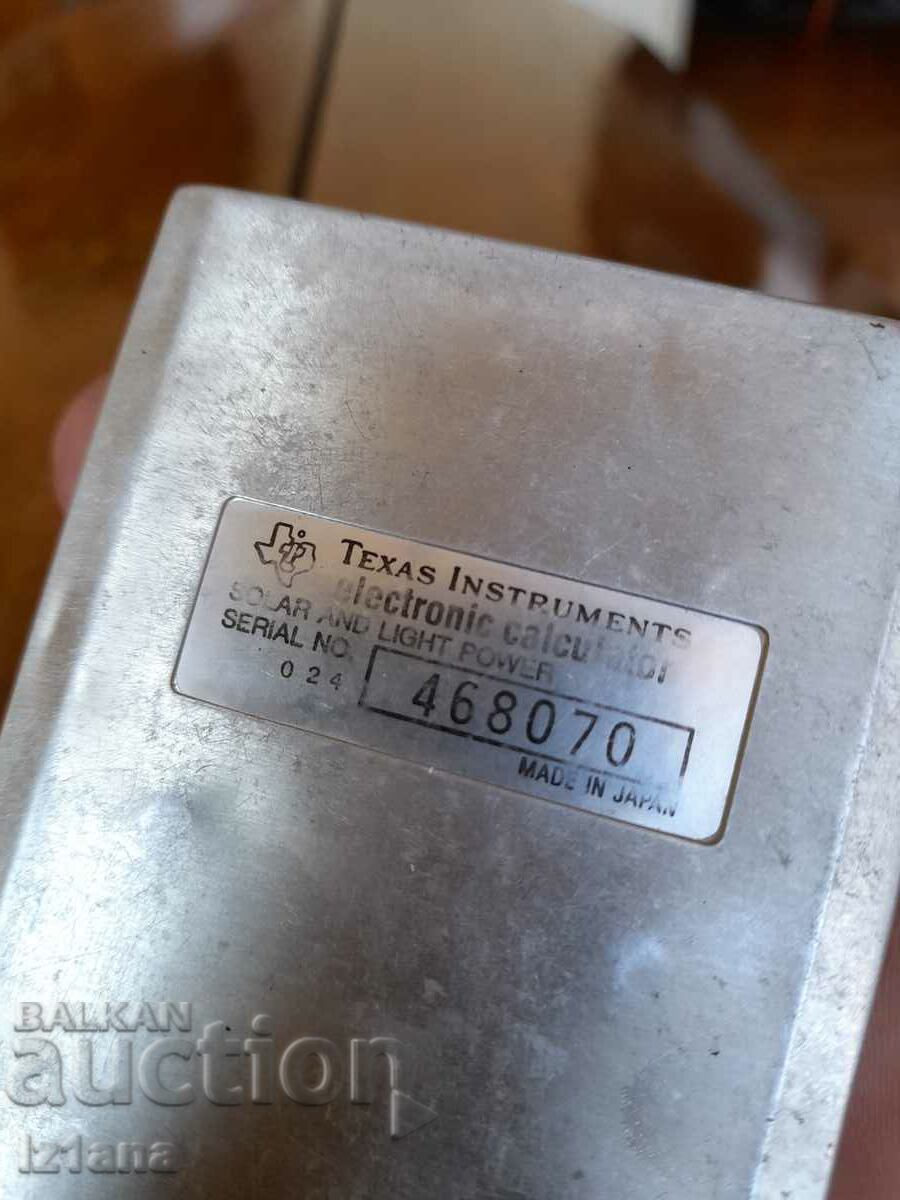 Old Texas Instruments TI-1766 calculator - 5 Old Texas Instruments TI-1766 calculator - 5