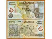 +++ ZAMBIA 500 kwacha P 44 2011 POLYMER UNC +++