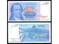 Zorba TOP LICITAȚII IUGOSLAVIA 5000 1994 UNC Dinari