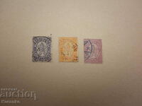 timbre poștale Bulgaria 1882 și 1886