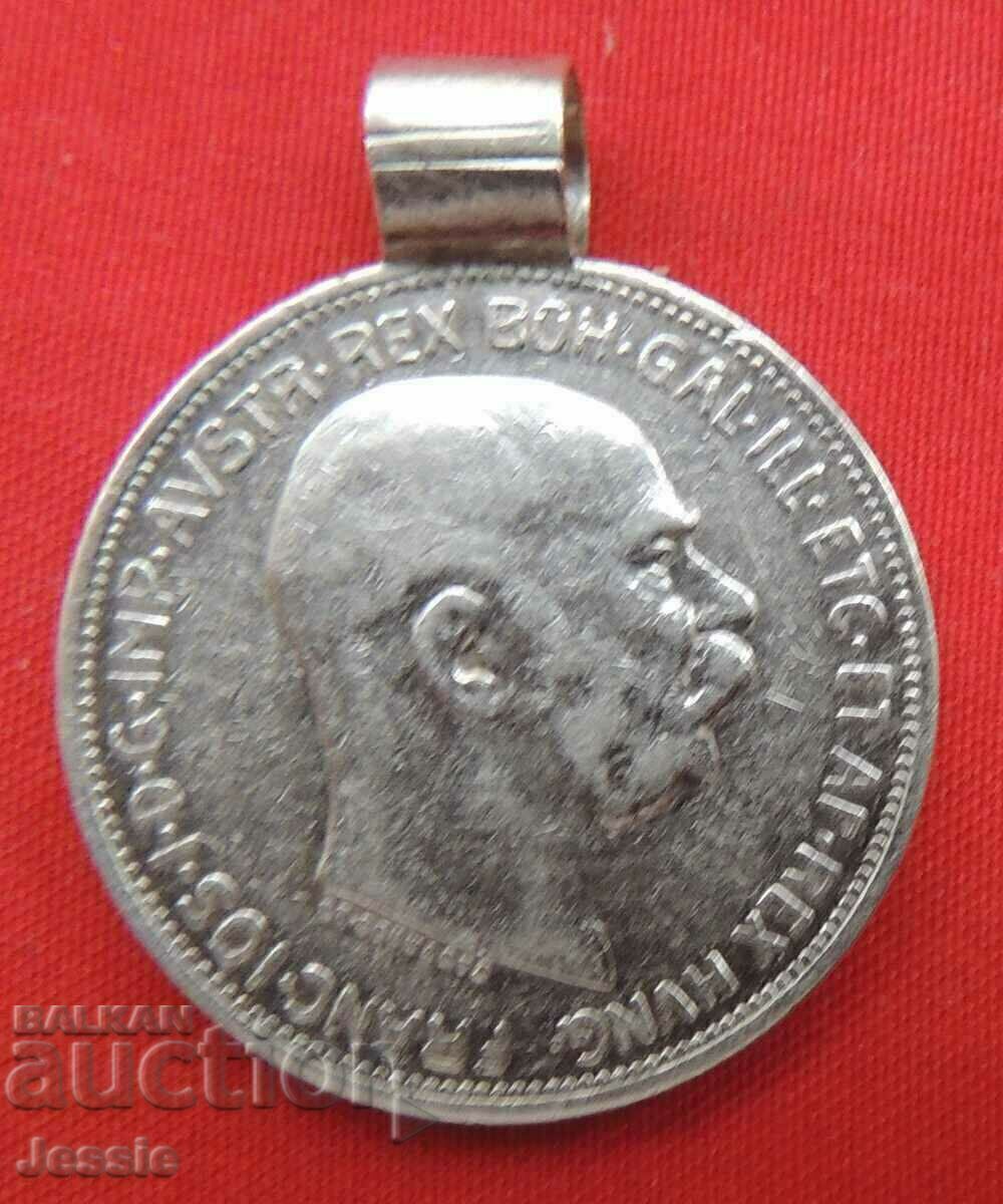 2 coroane 1913 Austro-Ungaria argint cu purtător cu preț € 25.05 | 48.99 BGN