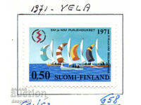 1971. Finland. European and World No. 1 in Sailing.