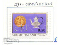 1971. Finland. The 600th anniversary of goldsmith's art.