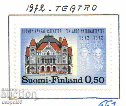 1972. Финландия. 100-годишнината на Народния театър.