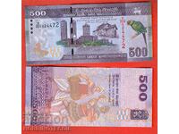SRI LANKA SRI LANKA 500 Rupee emisiune 2020 NOU UNC