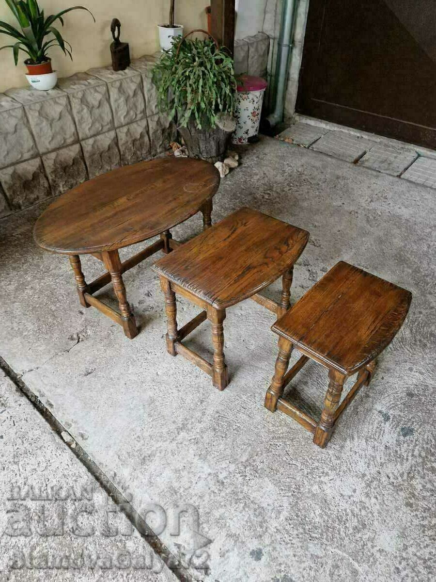 Unique antique English coffee tables from the 19th century with price 228.00 BGN | € 116.57 Unique antique English coffee tables from the 19th century with price 228.00 BGN | € 116.57