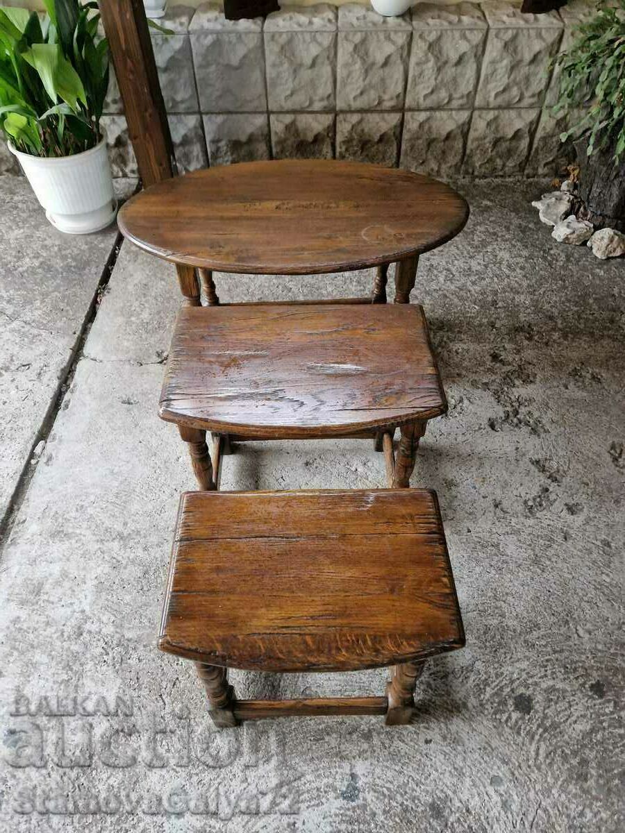 Unique antique English coffee tables from the 19th century