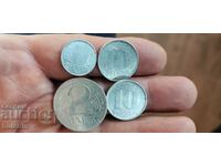 LOT of 4 GDR COINS 1968-1986