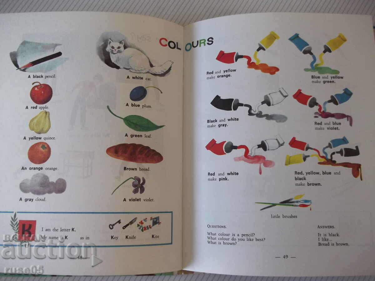 Auction Book "ENGLISH THROUGH PICTURES GAMES-Cedomir Jovic" - 96 pages Auction Book "ENGLISH THROUGH PICTURES GAMES-Cedomir Jovic" - 96 pages