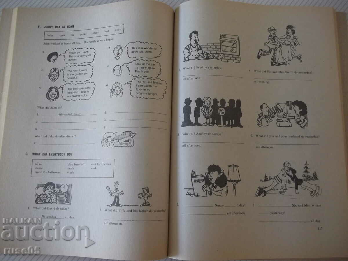 Book "SIDE by SIDE. Part 2 - Steven J. Molinsky" - 140 pages. - 6 Book "SIDE by SIDE. Part 2 - Steven J. Molinsky" - 140 pages. - 6