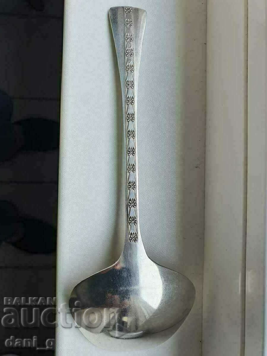 Silver Soviet ice cream spoon - 6 Silver Soviet ice cream spoon - 6