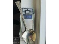 Silver Soviet ice cream spoon