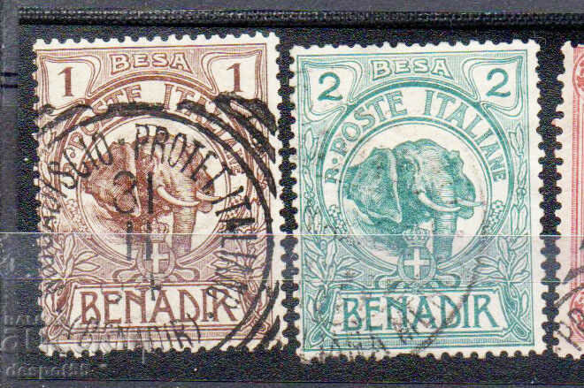 1903. Italian Somaliland. Elephants.