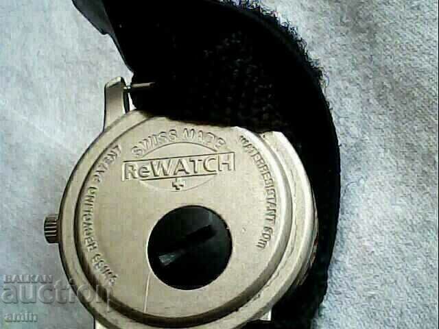 Swiss watch works perfectly with price 25.00 BGN | € 12.78