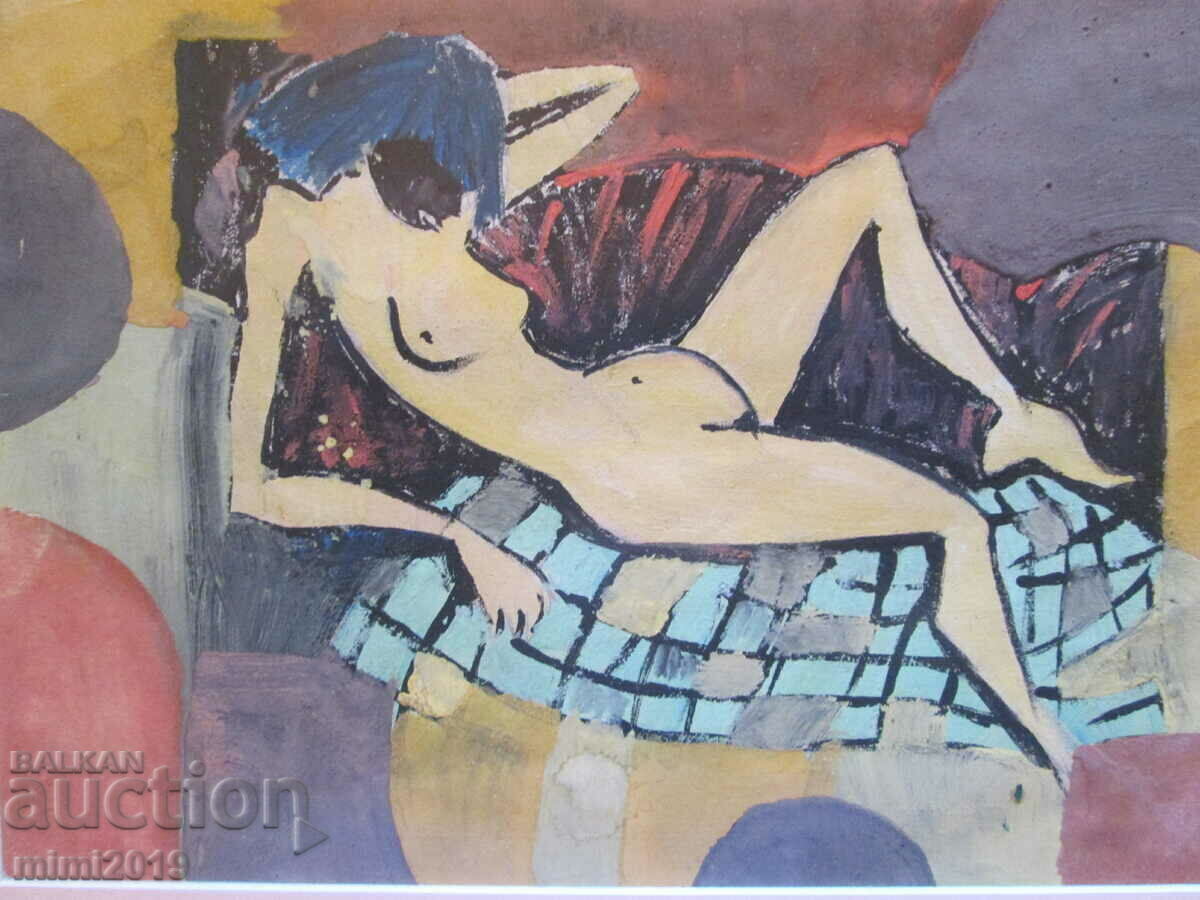 Original painting - nude body, 33x27cm with price 500.00 BGN | € 255.65 Original painting - nude body, 33x27cm with price 500.00 BGN | € 255.65