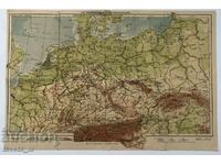 Карта на Третия Райх, Германия WW2