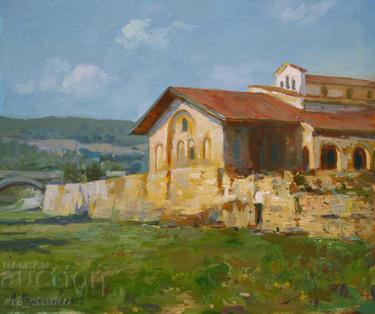 the church of St. 40 Martyrs in V. Tarnovo - oil paints