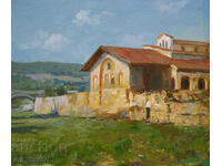 the church of St. 40 Martyrs in V. Tarnovo - oil paints