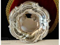 Silver-plated fruit bowl, serving dish 26 cm.